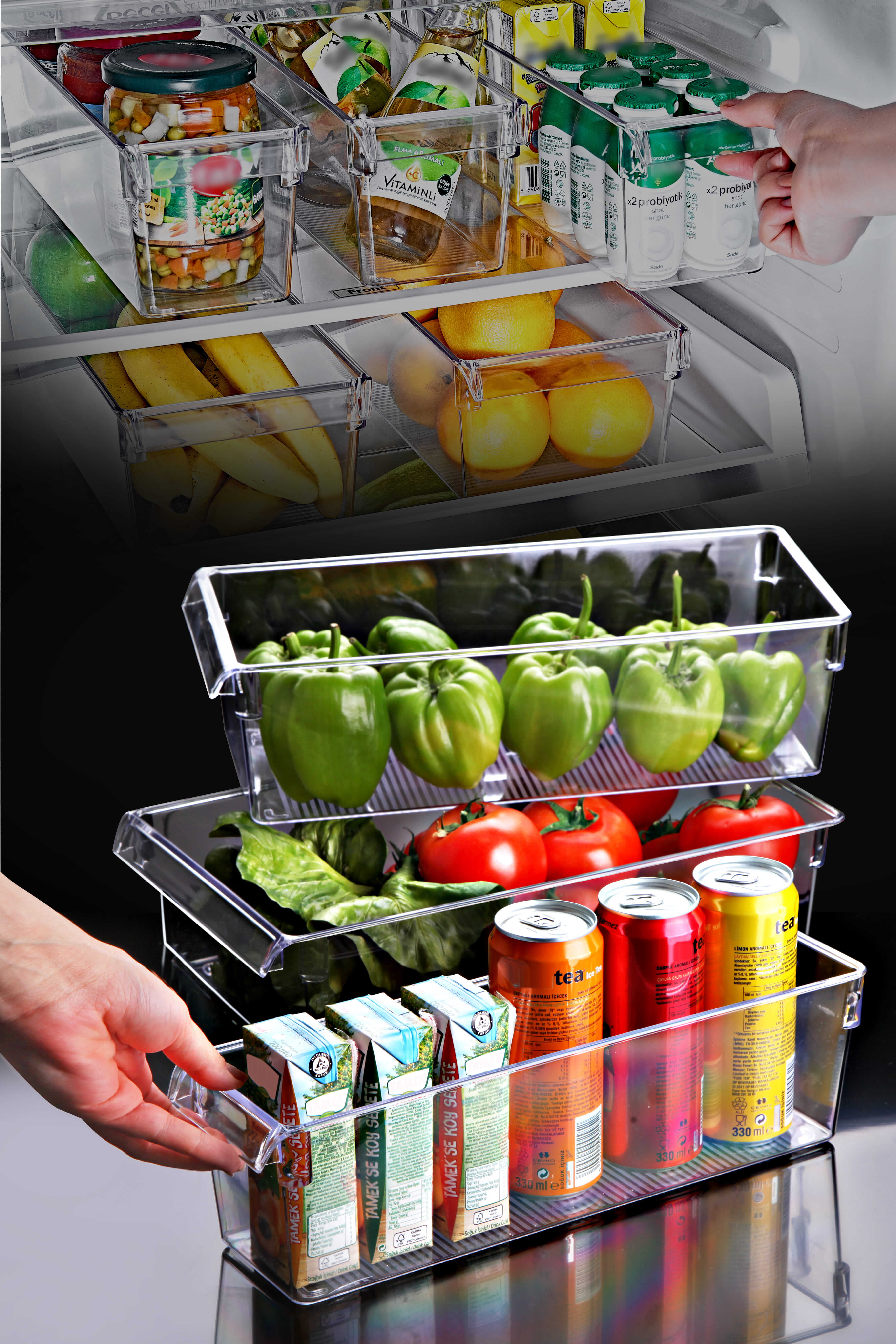 TALL CLEAR ORGANIZER